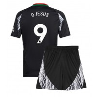 Camisa de Futebol Arsenal Gabriel Jesus #9 Equipamento Secundário Infantil 2024-25 Manga Curta (+ Calças curtas)